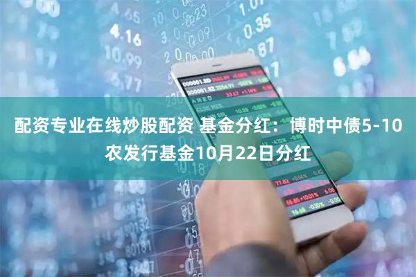 配资专业在线炒股配资 基金分红:博时中债5-10农发行基金10月22日分红